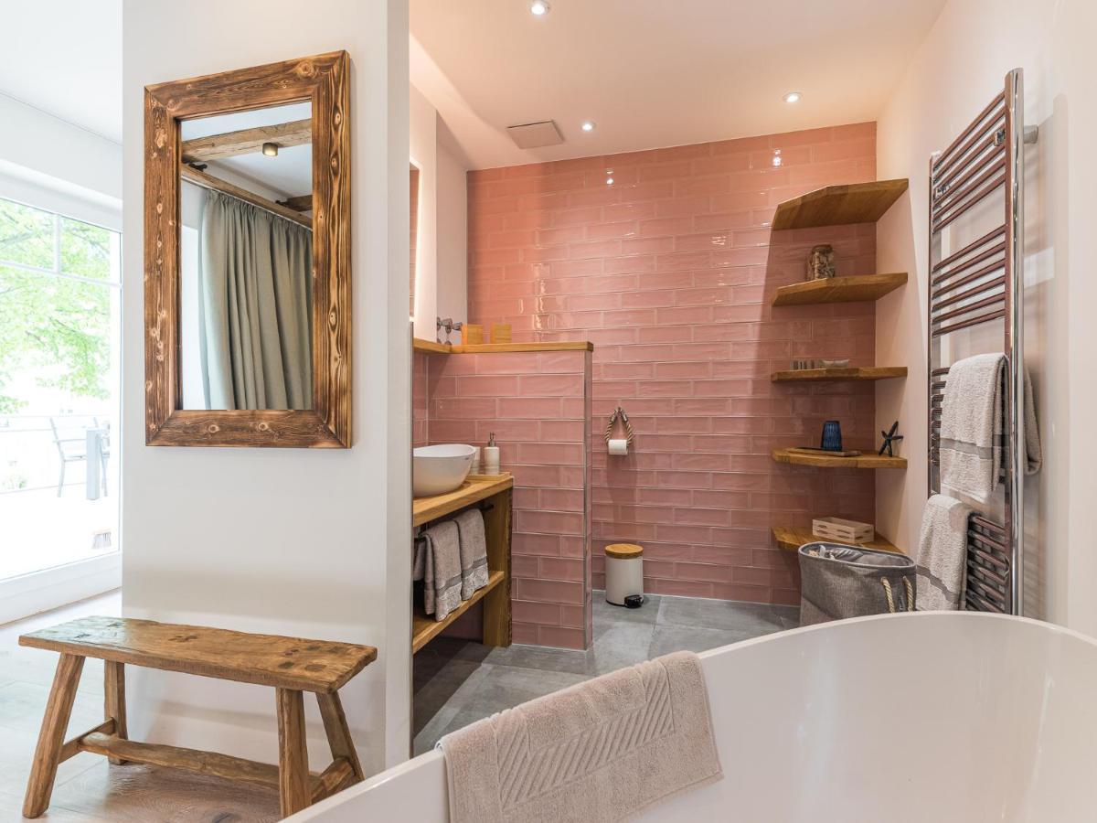 Lieblingsplatz - Traumhafte Wohnung Mit Sauna - 200M Vom Strand 奥斯特巴德里克 外观 照片